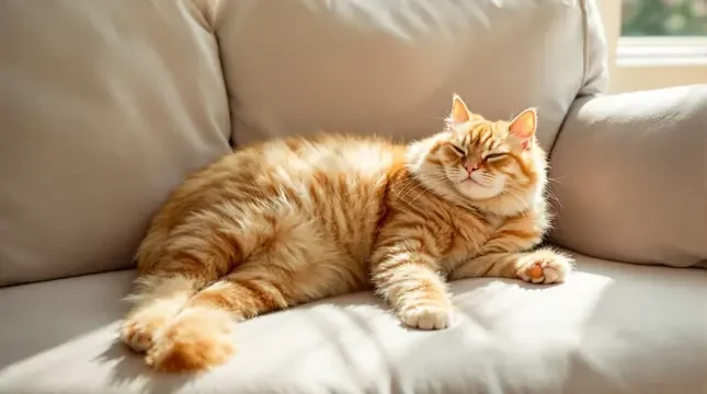 橘猫的慵懒一天 视频封面